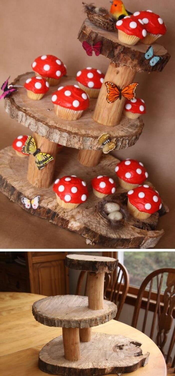 Fairy cake stand