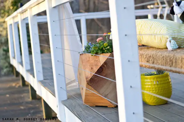 DIY Wire Railing