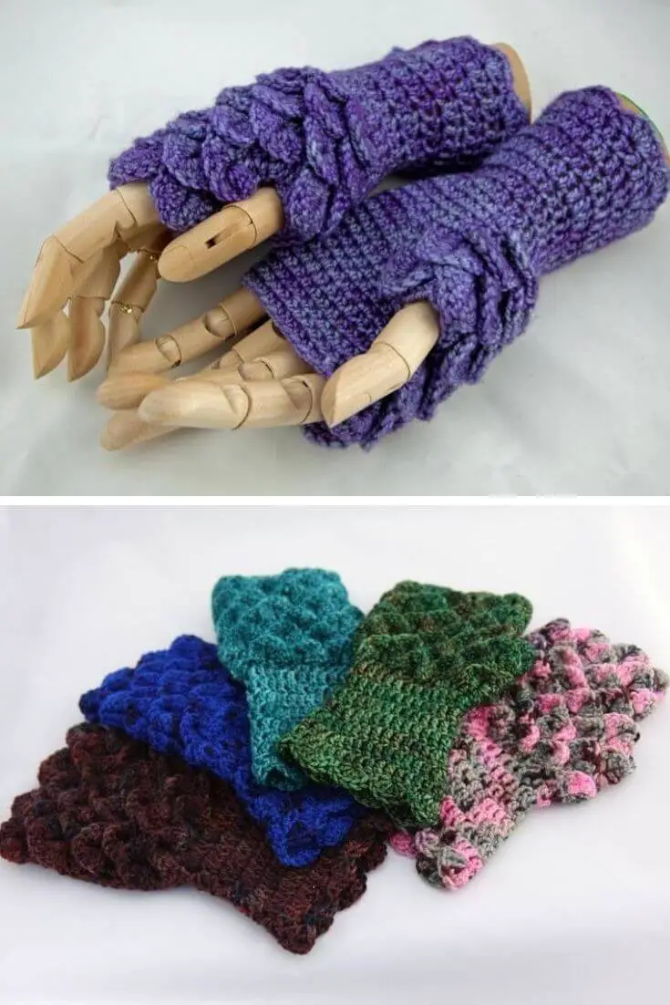 Dragon scale Gloves