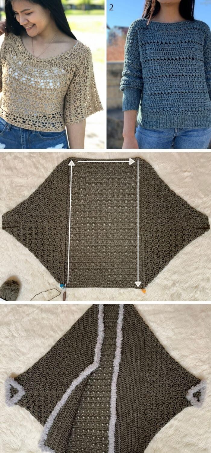 Crochet shrug pattern