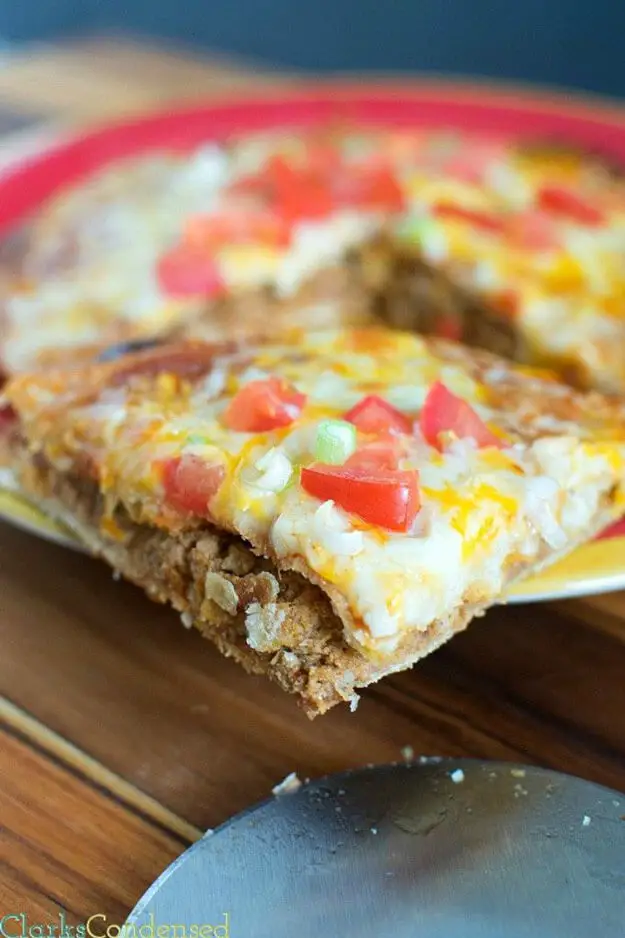 Copycat Taco Bell Mexican Pizza