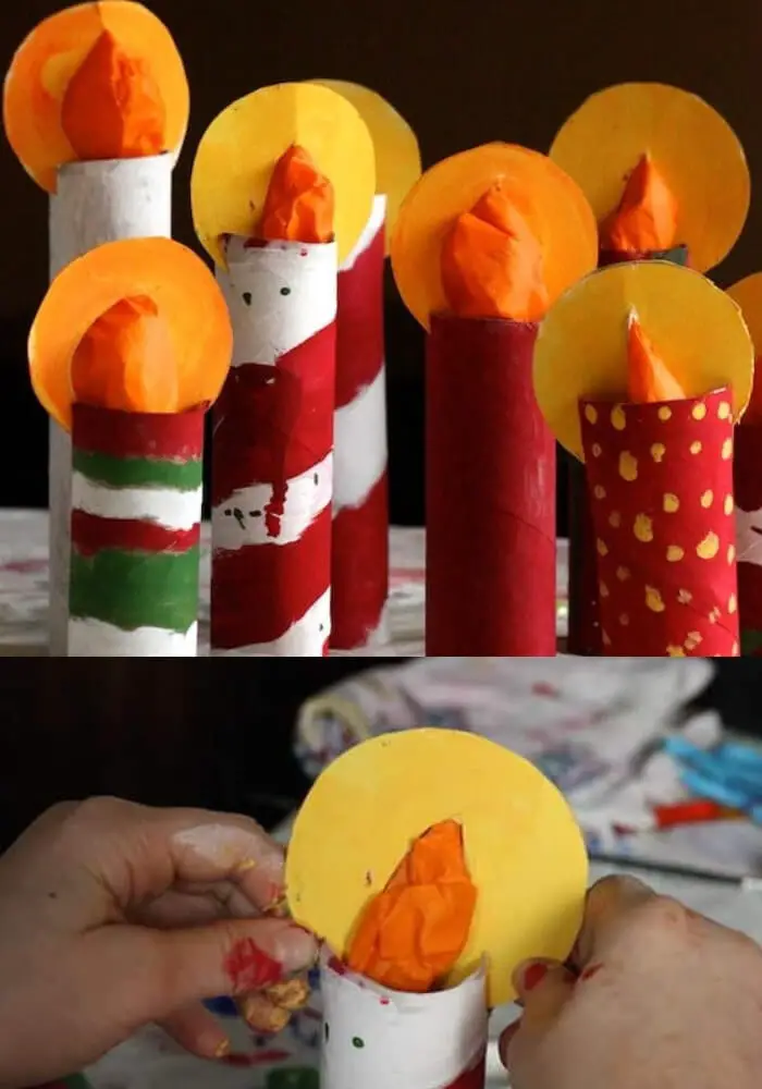 #4. Christmas Candles