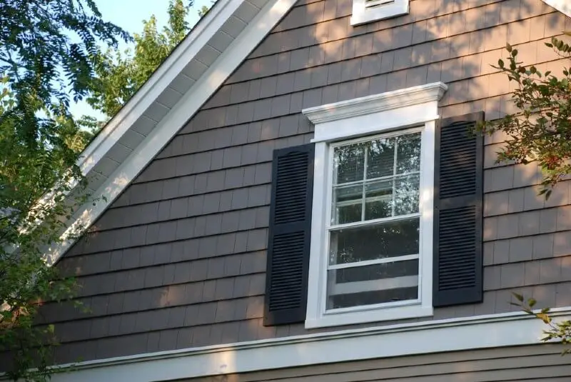 Exterior window trim ideas for vinyl siding