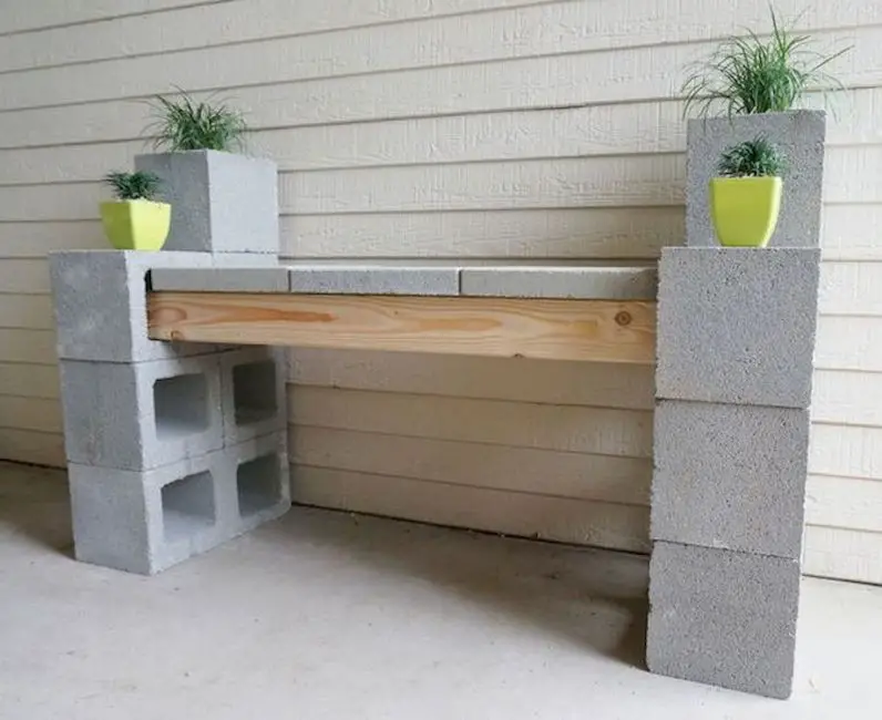 20-27. More Cinder Block Bench Ideas