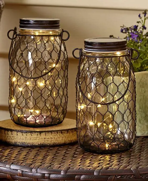 Fairy Light Jars