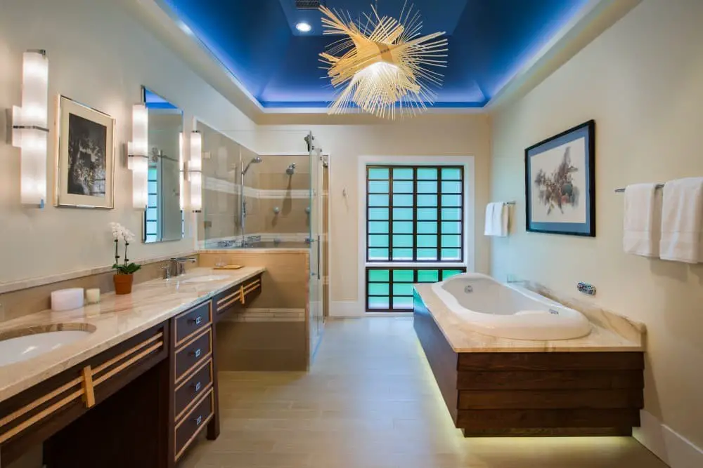 Bathroom ceiling lighting ideas.