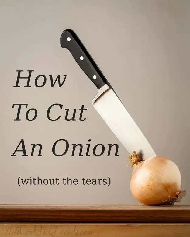 Cut An Onion Without Crying