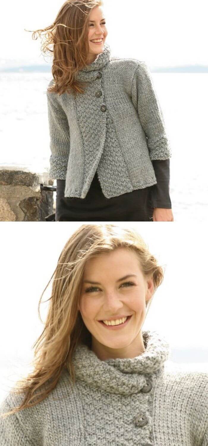 Silver haze cardigan