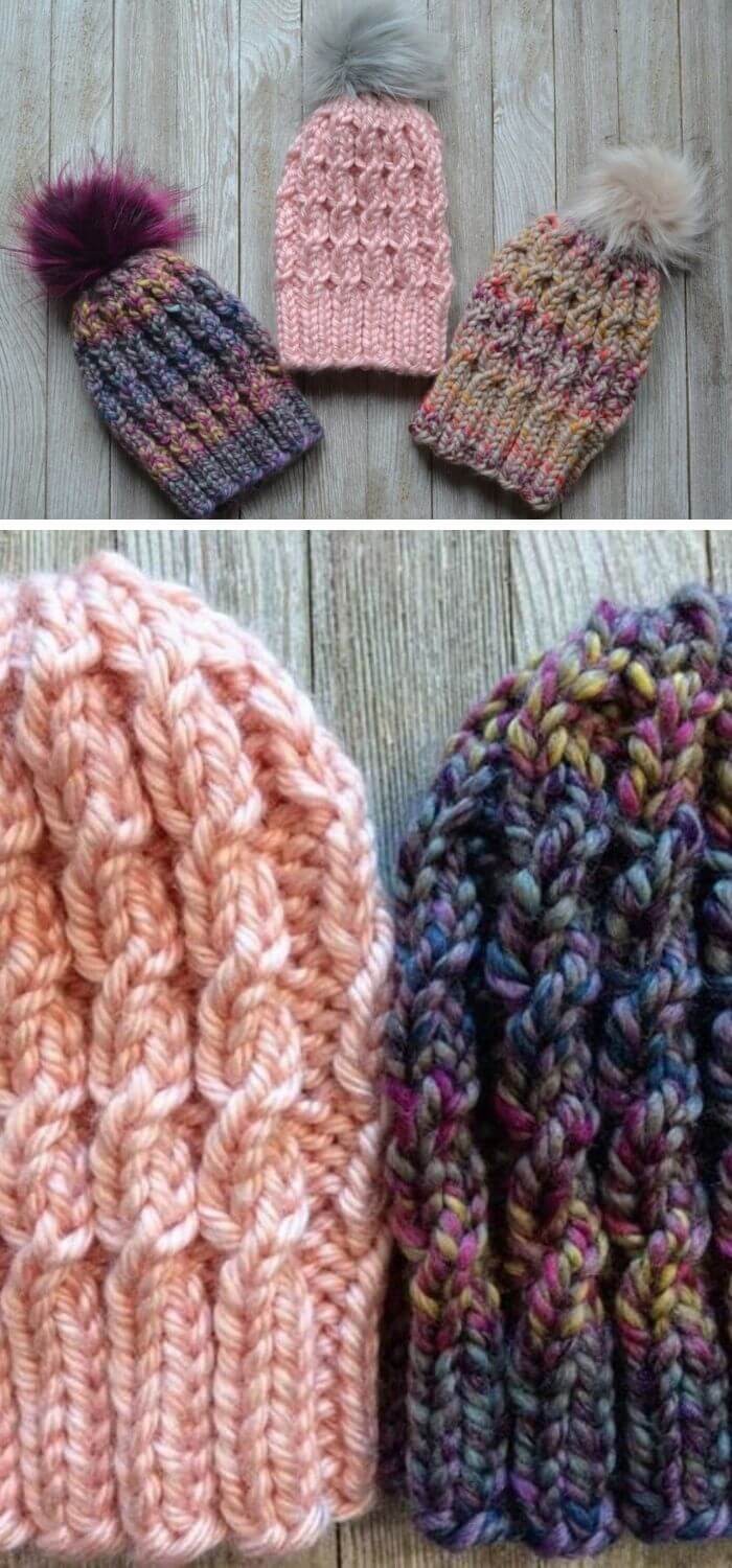 15 Cabled Beanie Hat Crochet Free Patterns