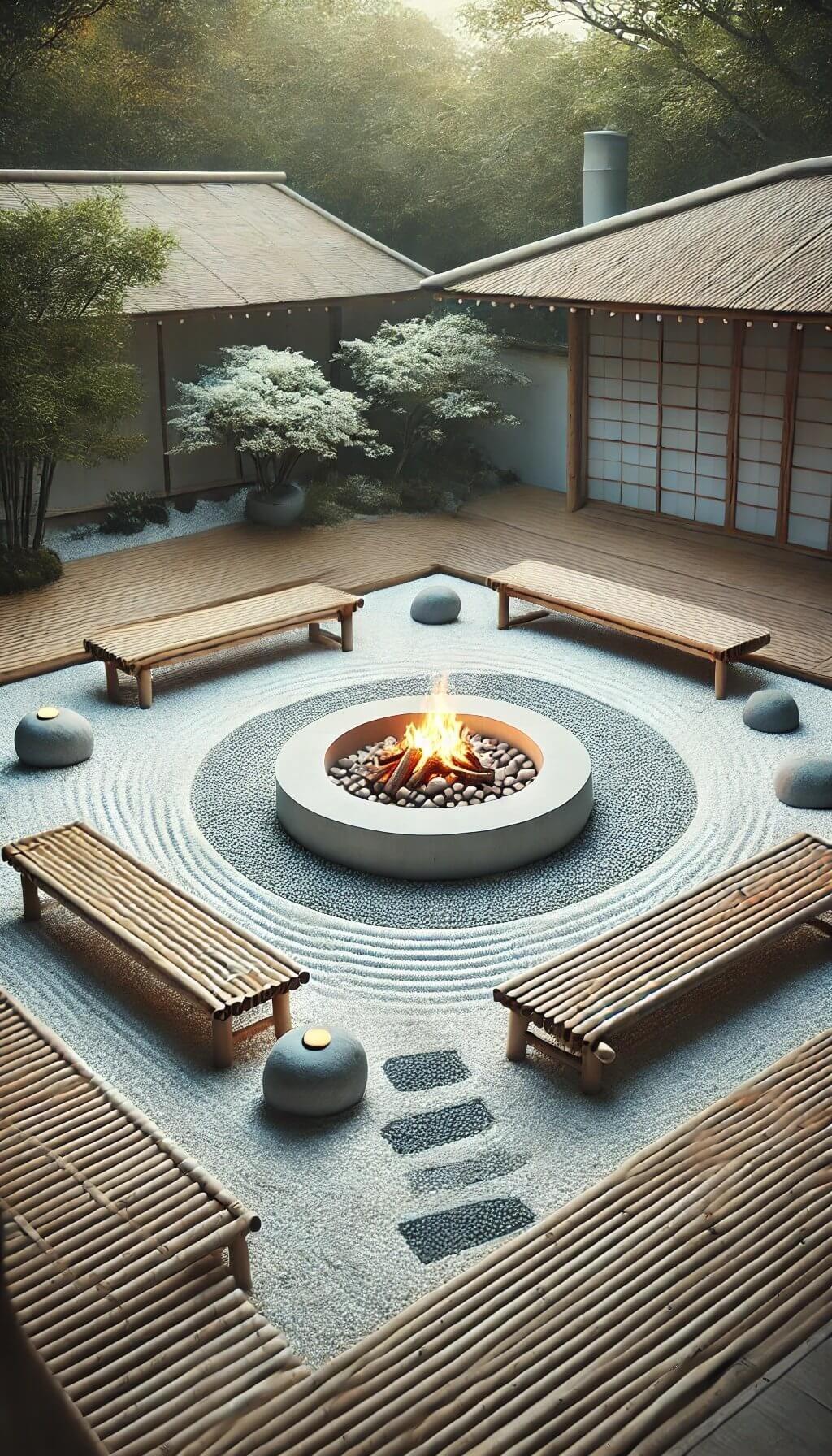 Zen Garden Fire Pit