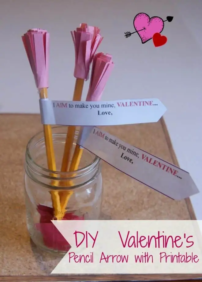 #24. Cupid’s Arrow Non Candy Valentine