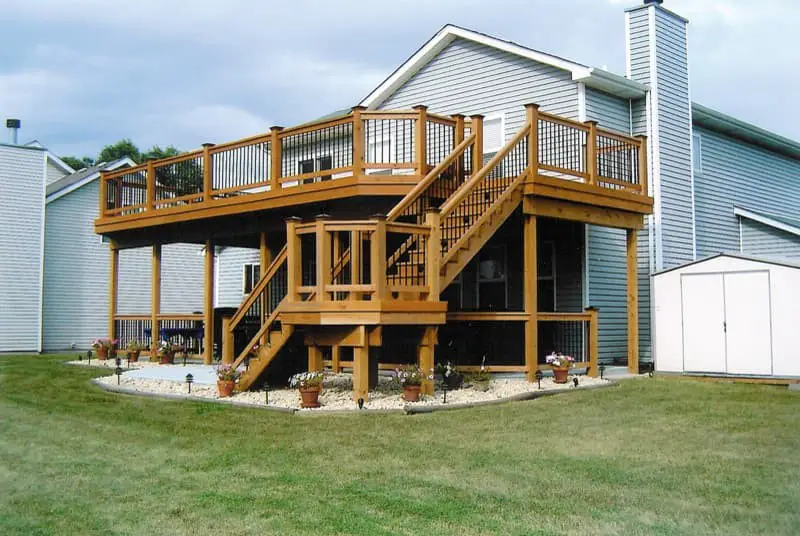 Two Story decks