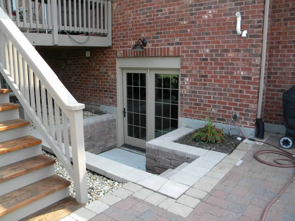 Walkout basement door ideas.