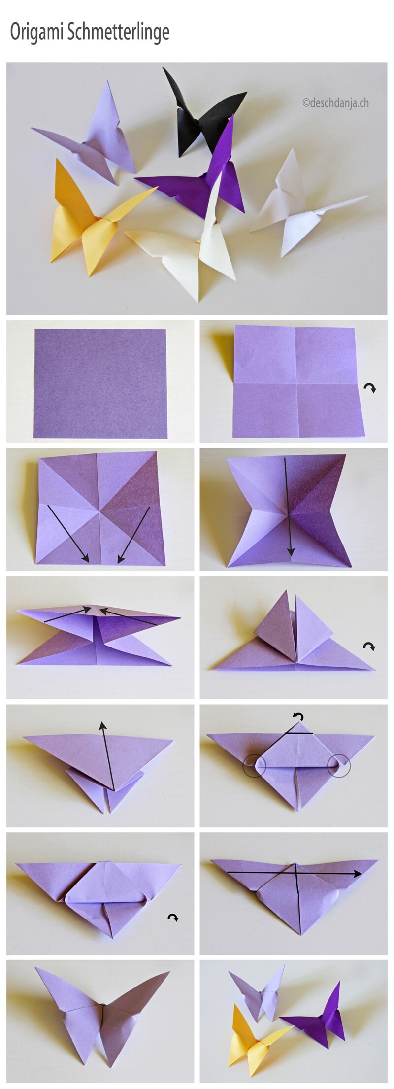 Origami Butterflies