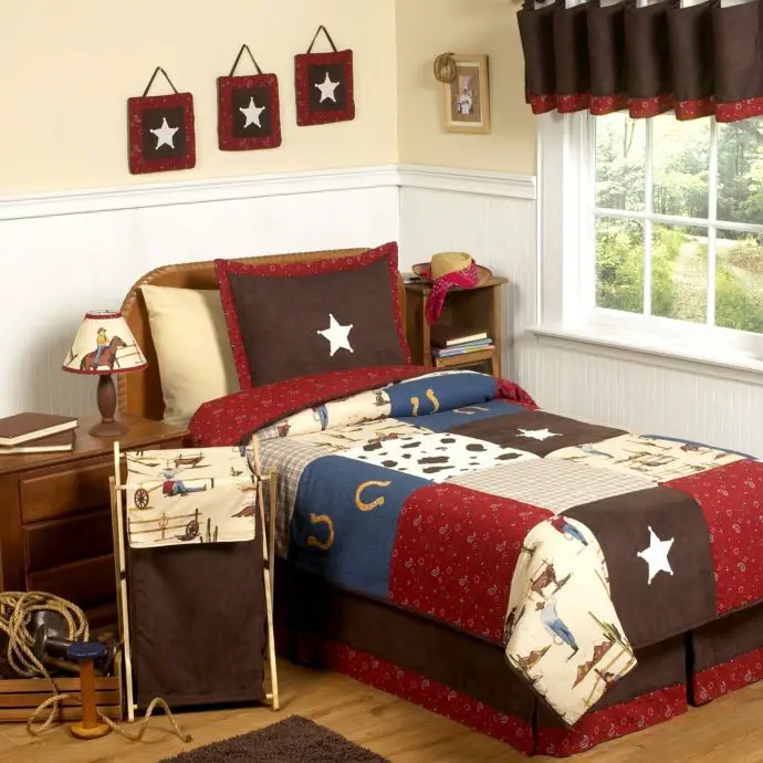 #1. Sweet Jojo Designs Wild West Bedding