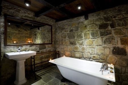 Basement bathroom