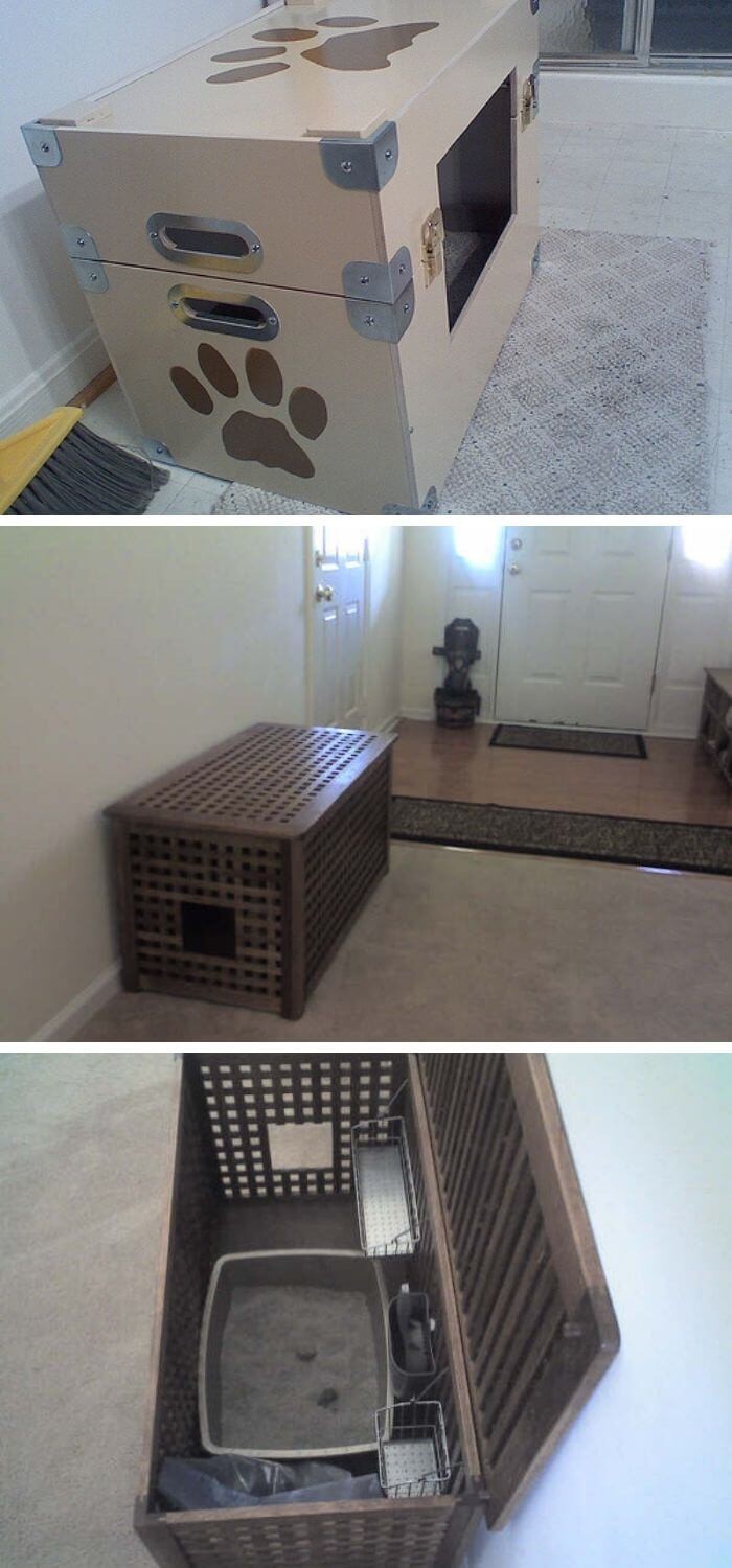 Storage box IKEA hack