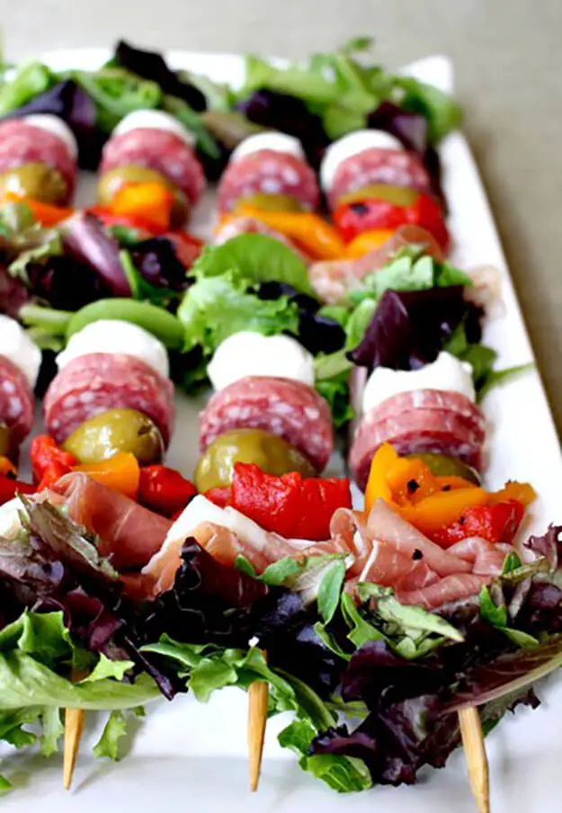 Antipasto Kebabs