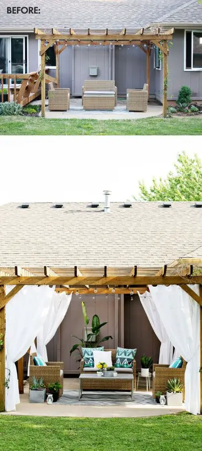 Pergola Curtains