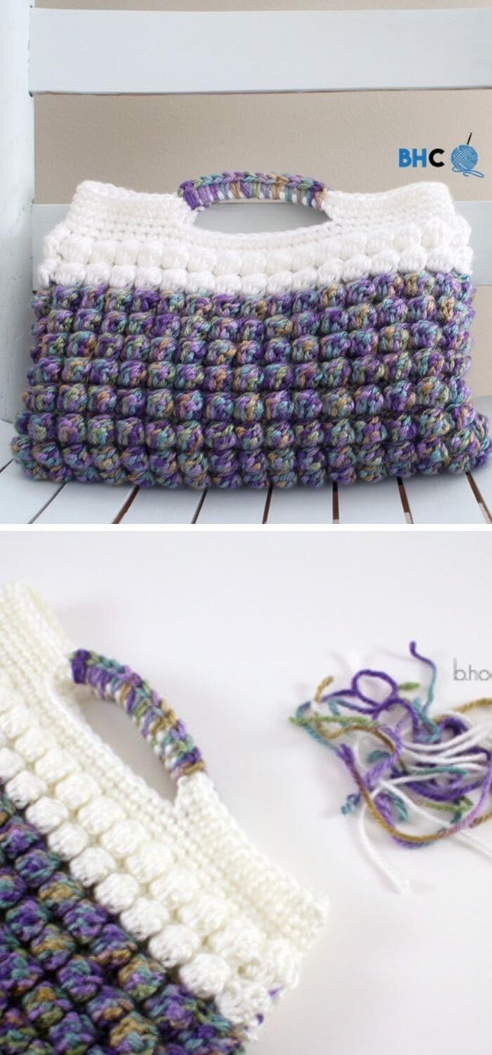 15 Crochet Clutch Bag & Purse Free Patterns