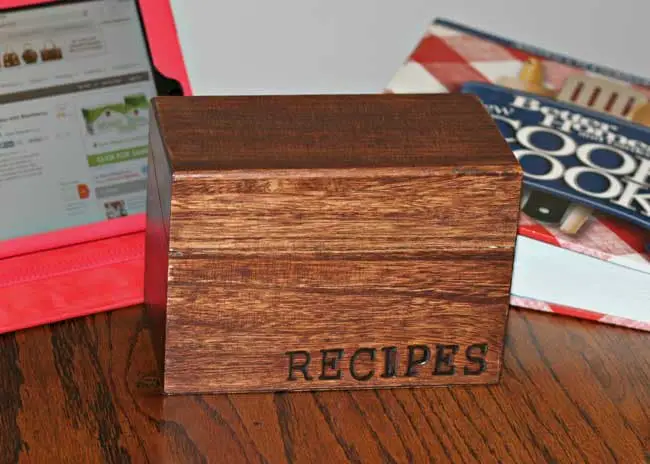 Letter stamped boxes