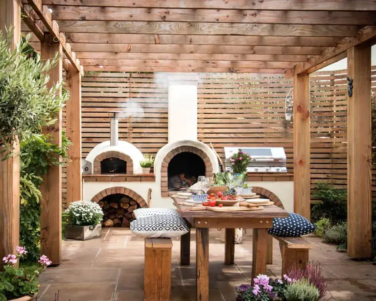 Create a cooking space for the outside