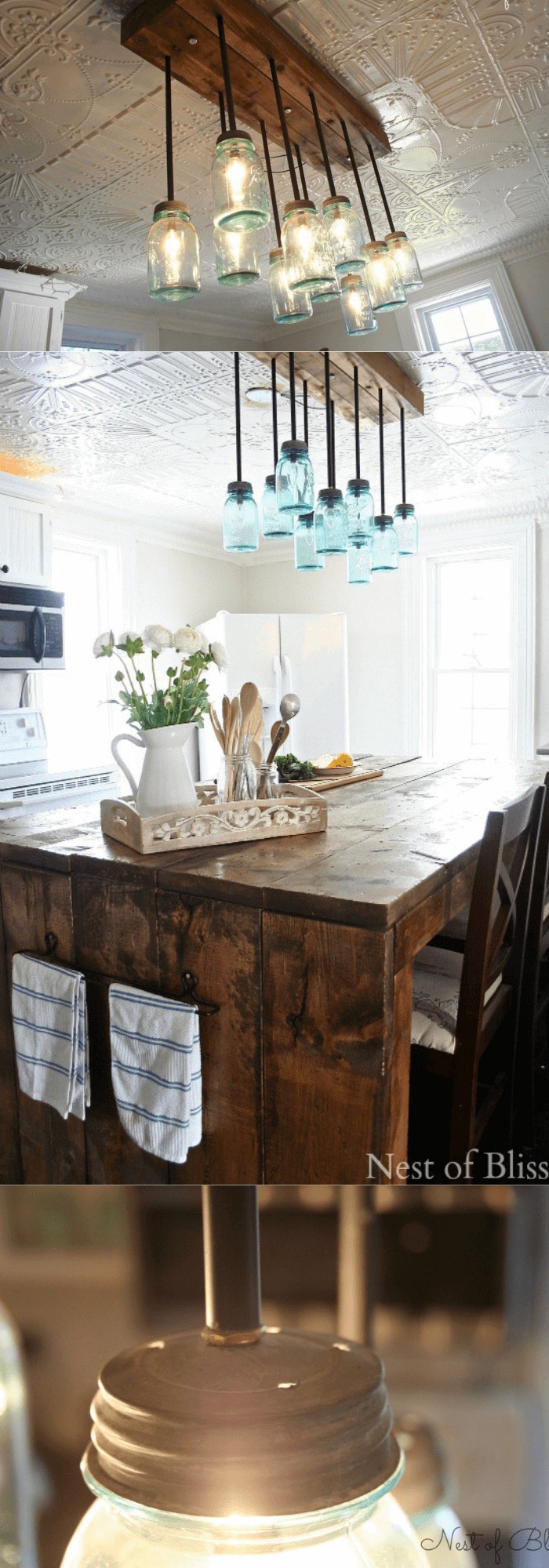 12+ Creative Kitchen Decor Projects With Reclaimed Wood