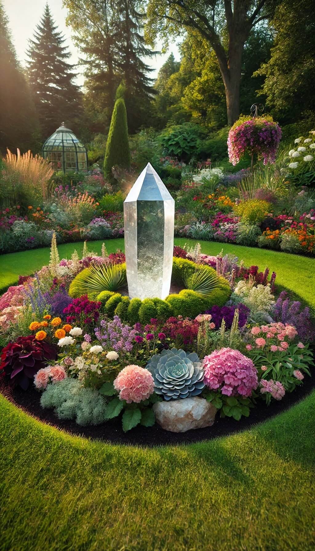 Crystal Garden Decor