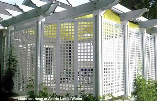 The Lattice Porch Panels