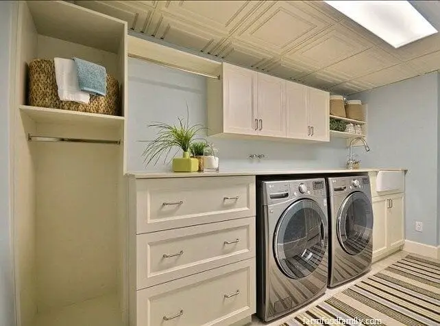 Wainscoted ceiling