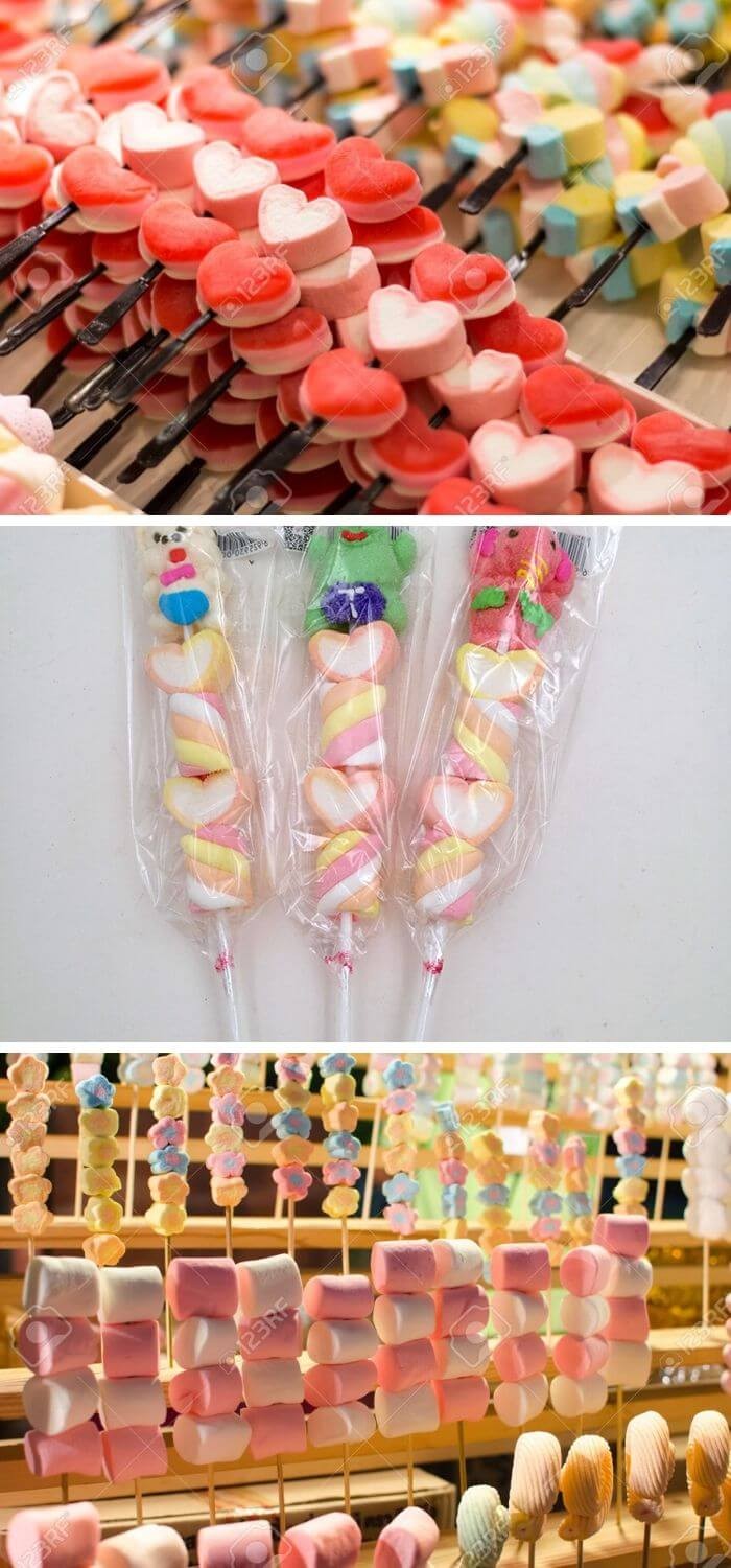 Marshmallow sticks