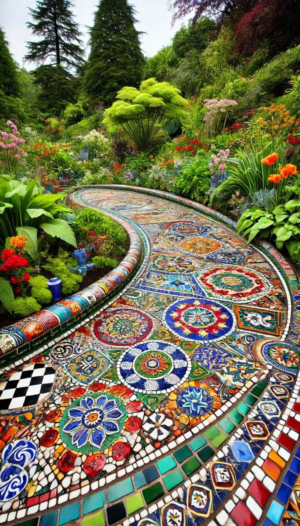 Mosaic Tile Edging