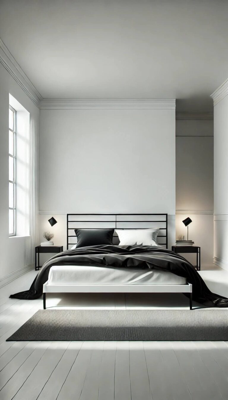 20+ Timeless Black And White Bedroom Ideas For A Classic Look