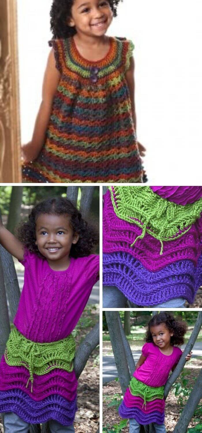 Salsa Party Skirt Free Crochet Pattern