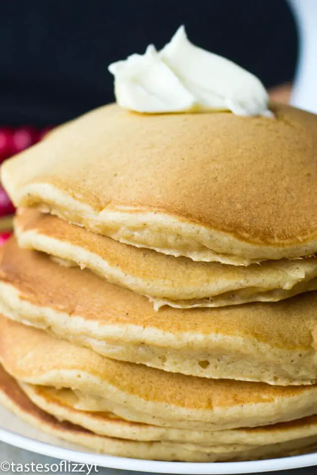 #10. Gingerbread Pancakes Recipe