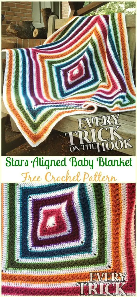 Stars-aligned Baby Blanket