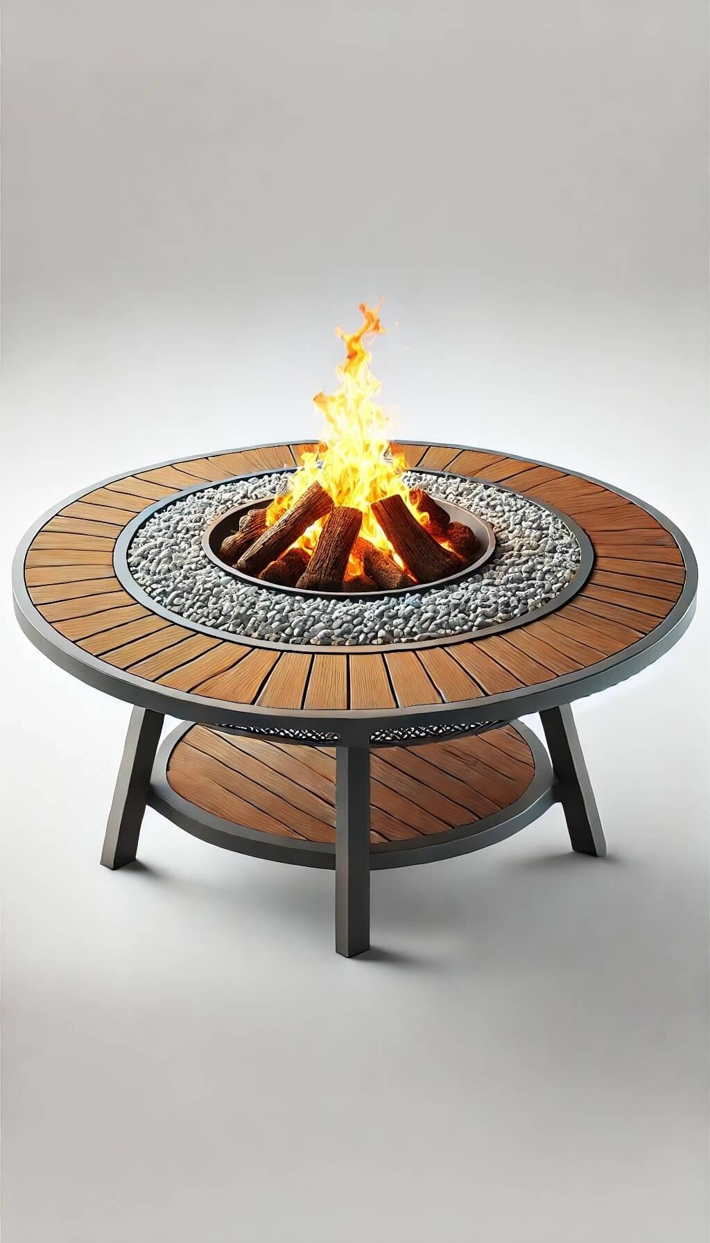 Multifunctional Fire Pit Table