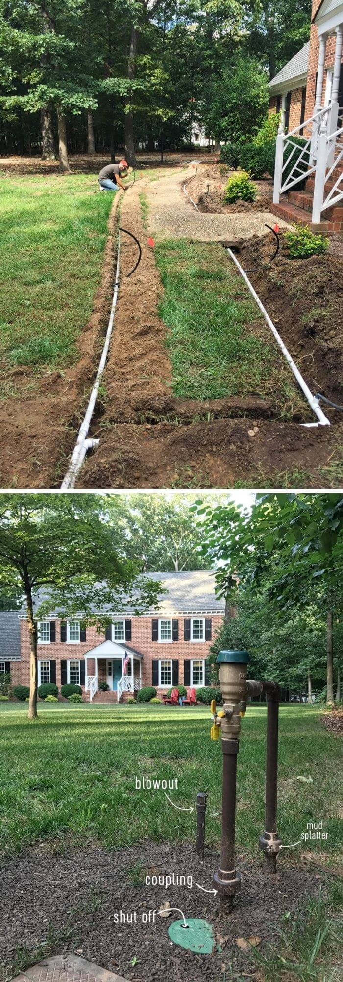 Install an irrigation system