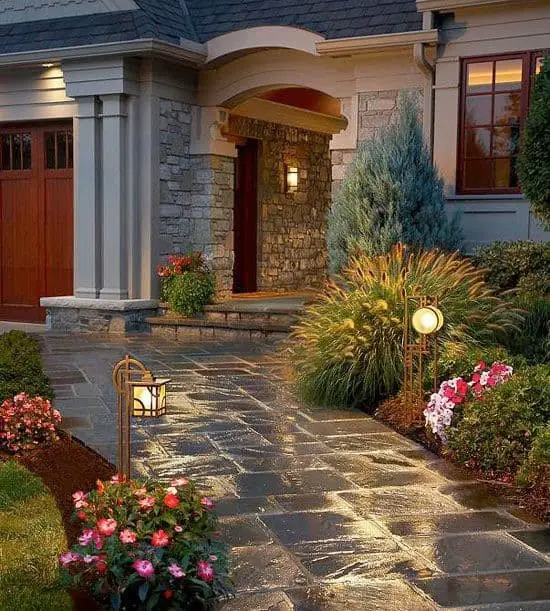 Driveway light post ideas