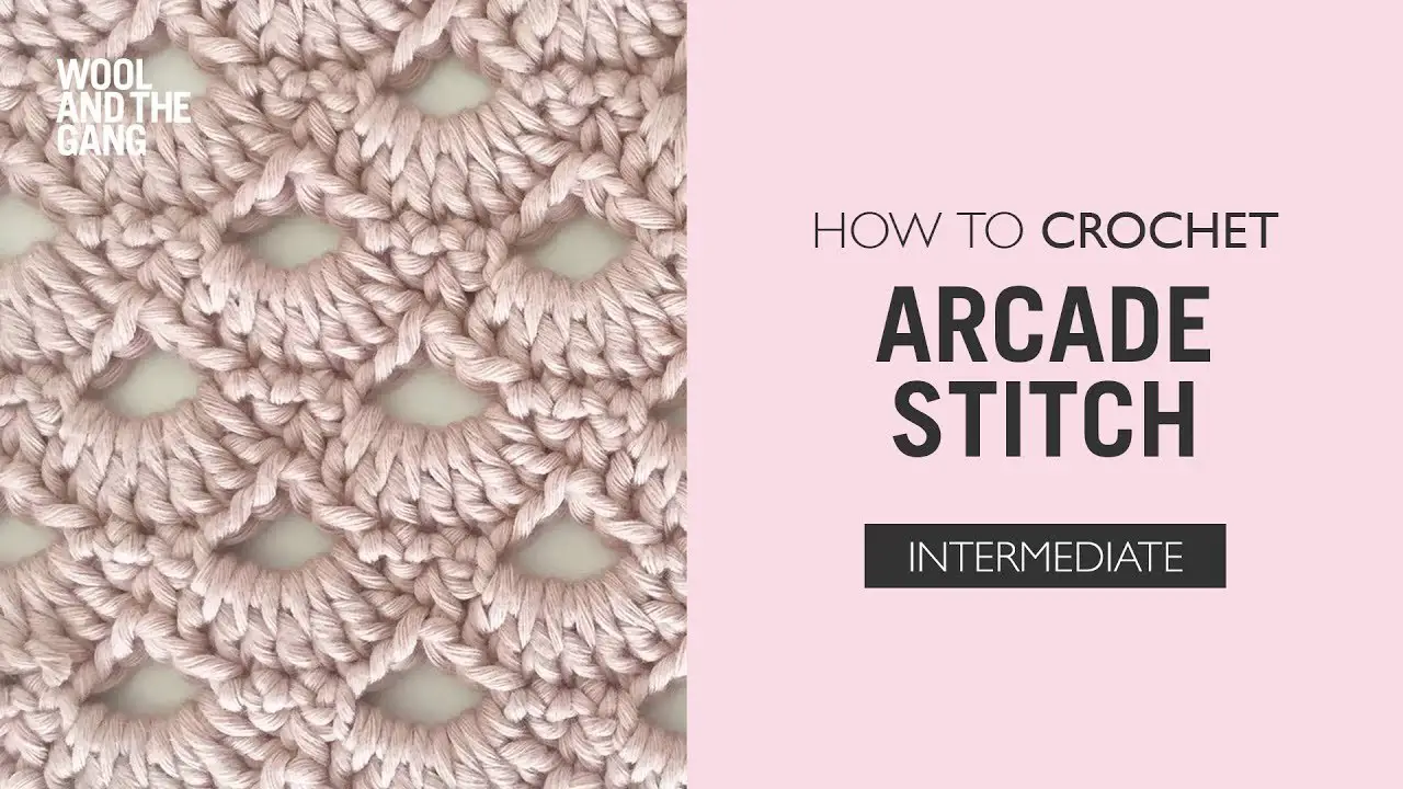 The crochet arcade stitch