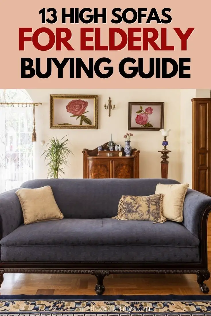 13 High Sofas For The Elderly And Buying Guide