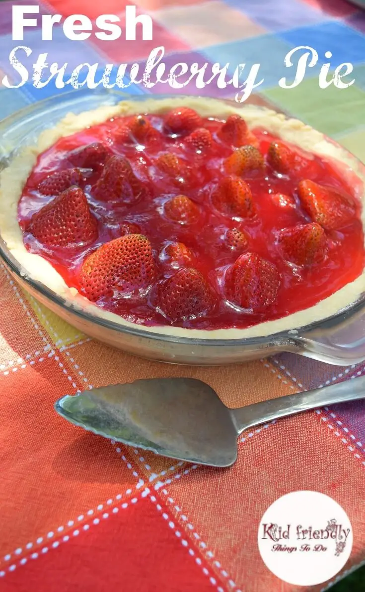 No Bake Strawberry Pie