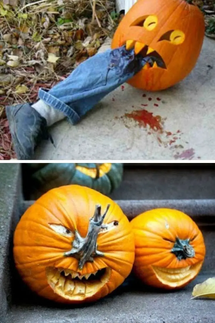 Scary pumpkin carving ideas