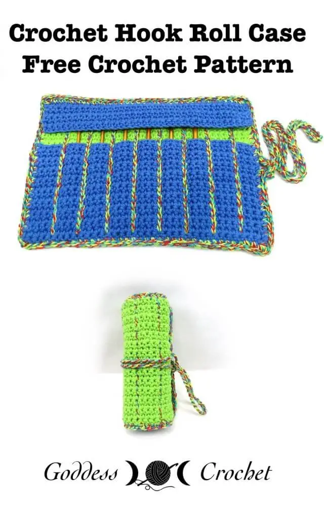 Crochet Hook Roll Case.