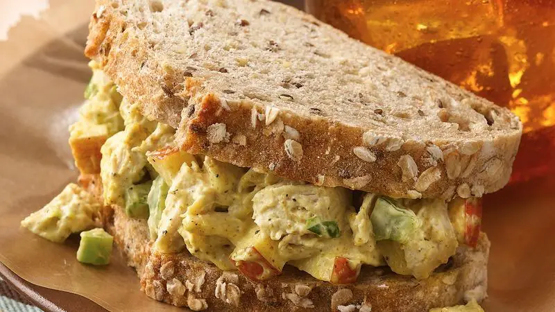 #4. Turkey Salad Sandwich