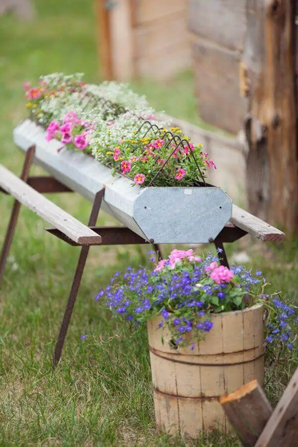 Denim Pockets for Wall-Mounted Planters