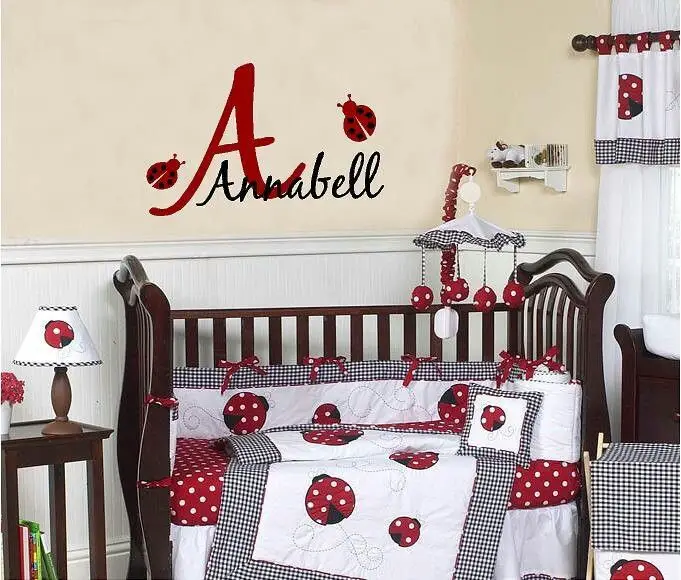 10+ Ladybug nursery theme decor ideas for baby girl’s bedroom