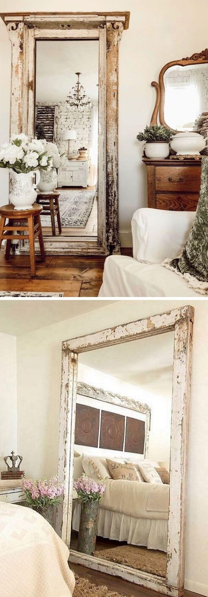 #18-22. More farmhouse mirror ideas