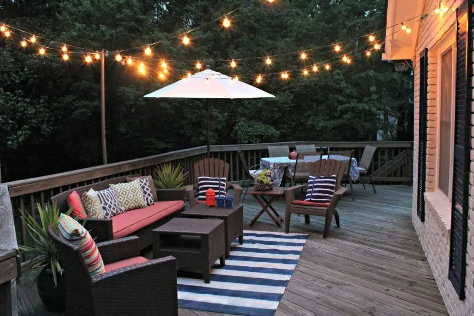 Overhead deck lighting ideas