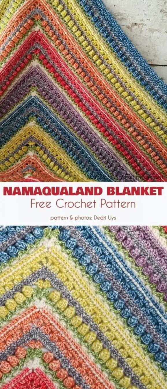 The Namaqualand blanket pattern